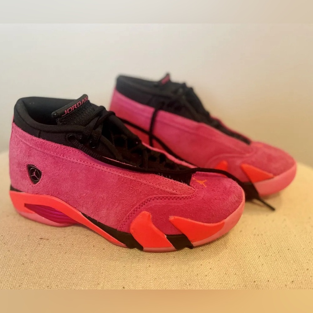 Women’s Air Jordan 14 Retro Low Shocking Pink - Size 6